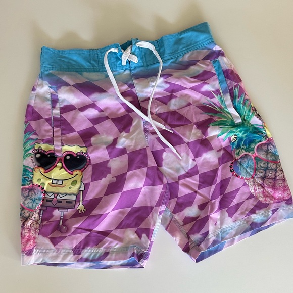 SpongeBob SquarePants Swim Trunks - Picture 2 of 5